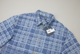 Louis Vuitton 2026 New Denim Short Sleeve Shirt 260429