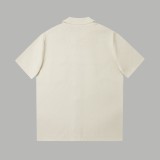 Louis Vuitton MONOGRAM Debossed Knit Short Sleeve Shirt 260429