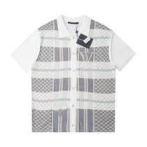Louis Vuitton 26SS Spring/Summer New Check Jacquard Floral Knit Short Sleeve 260429