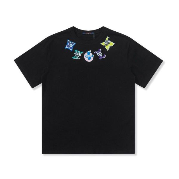 Louis Vuitton Anime Scarf Print Short Sleeve 260429