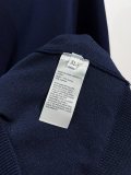 HERMÈS Color-Block Collar Crewneck Knit Sweater 260506