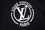 Louis Vuitton 25SS Large Logo Print Chain Short Sleeve (Black) 260512