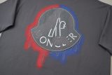 Moncler 26SS Early Spring New Embroidered Letter Logo Short Sleeve Shirt 260512