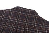 Chrome Hearts 26SS Flannel Zip Check Short Sleeve Shirt 260512