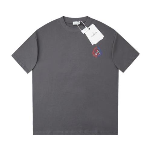 Moncler 26SS Early Spring New Embroidered Letter Logo Short Sleeve Shirt 260512
