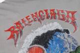 Balenciaga 26SS Hawaiian Wave Coconut Tree Print Short Sleeve (Gray) 260512