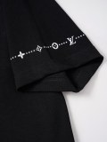 Louis Vuitton New Pulled-Logo Print Short Sleeve T-Shirt 260520