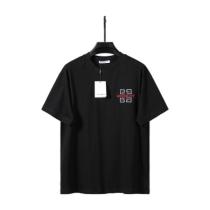 Givenchy 26 New Short Sleeve Embroidered Classic Logo Short Sleeve (Black) 260520