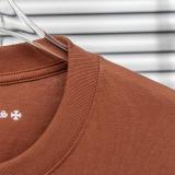 Chrome Hearts CH Small Pocket Plush Football Flocked Embroidered Technique Short Sleeve 260520