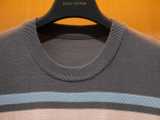 Louis Vuitton New Arrival Camp Collar Short Sleeve Shirt (Light Blue-Gray) 260520