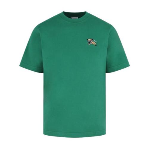 Burberry 26SS Flocked Warhorse Short Sleeve (Green) 260526