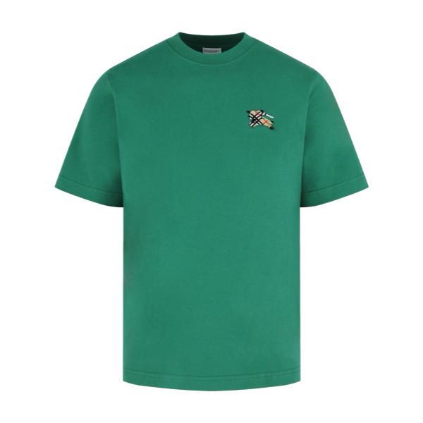 Burberry 26SS Flocked Warhorse Short Sleeve (Green) 260526