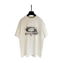 Balenciaga New Print Short Sleeve T-Shirt 260526