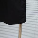 Prada Letter Neck Scarf Short Sleeve Polo 260602