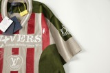 Louis Vuitton 2025 New Jersey Runway Knit Short Sleeve 260602