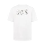 Louis Vuitton 24SS Letter Shell Print Crewneck Short Sleeve 260609