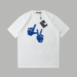 Louis Vuitton 26SS Spring/Summer New Patch Finger Knit Short Sleeve 260609