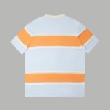 Louis Vuitton 26SS Spring/Summer New Embroidered Logo Stripe Knit Short Sleeve 260609
