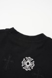 Chrome Hearts Patch Cross Embroidered Short Sleeve 260609