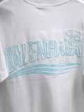 Balenciaga Precision Embroidered Short Sleeve T-Shirt 260616