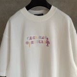 Chrome Hearts UV Color-Changing Embroidered Short Sleeve T-Shirt 260616