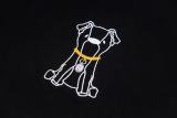 Fendi Tag Puppy Embroidered Short Sleeve T-Shirt 260616