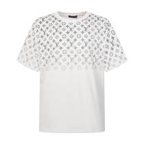 Louis Vuitton 2025SS Print Logo Short Sleeve T-Shirt 260616