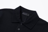 Prada 25SS New Classic Triangle Logo Short Sleeve Polo Shirt 260616
