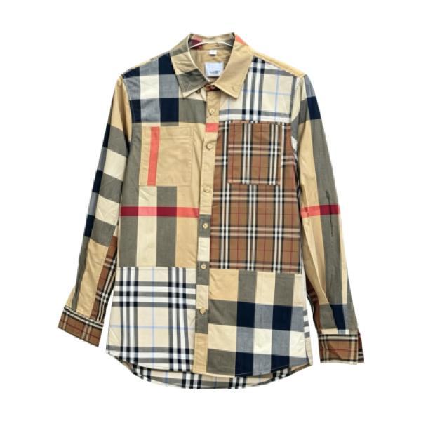 Burberry Paneled Check Shirt 260616