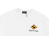 Balenciaga 2026 New Multi-Element Letter Print Logo Unisex Short Sleeve T-Shirt 260616