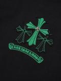 Chrome Hearts Cross Patch Embroidered Short Sleeve T-Shirt 260616
