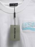 Balenciaga Precision Embroidered Short Sleeve T-Shirt 260616