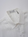 Dior New Classic Ice Silk Jacquard Logo Print Long Sleeve Shirt 260624