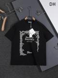Dior 26SS BookCover Thorn Book Cover Letter Logo Short Sleeve T-Shirt 260630