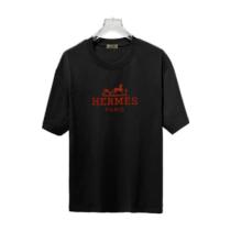 Hermès Classic Chest Letter Logo Print Short Sleeve T-Shirt 260630