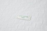 Louis Vuitton 26SS Spring/Summer New Embroidered Logo Jacquard Check Pattern Knit Short Sleeve 260630