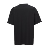 Balenciaga Paris Art Print Logo Short Sleeve T-Shirt (Black) 260630