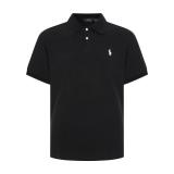 Ralph Lauren RL Pony Logo Embroidered Two-Button Short Sleeve Polo Shirt 260708