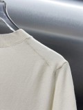 Moncler Classic Chest Logo Short Sleeve Knit T-Shirt - White 260714