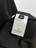 Dior Classic Chest Logo Short Sleeve Knit T-Shirt - Black 260714