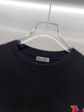 Moncler Classic Chest Logo Short Sleeve Knit T-Shirt - Black 260714
