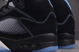Air Jordan 5 Retro Black University Blue