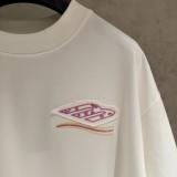 Balenciaga UV Color-Changing Short Sleeve Embroidered T-Shirt - White 260721