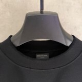 Balenciaga 25SS Short Sleeve Embroidered T-Shirt - Black 260728
