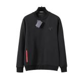 Prada New Long Sleeve Sweatshirt - Charcoal 260811