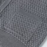 Chrome Hearts Leather Patch Applique Knit Cardigan - Gray 260818