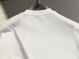 Dior Bee Crown Badge Short Sleeve Embroidered T-Shirt - White 260818