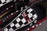 Vans Old Skool 36 Pearlized Black Red