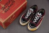 Vans Old Skool 36 Pearlized Black Red