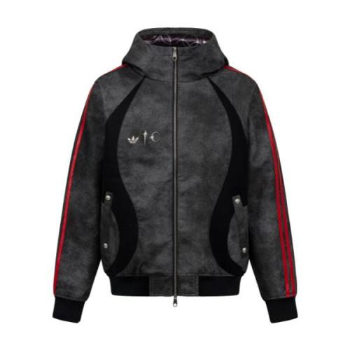 Adidas Hooded Jacket - Charcoal 260825